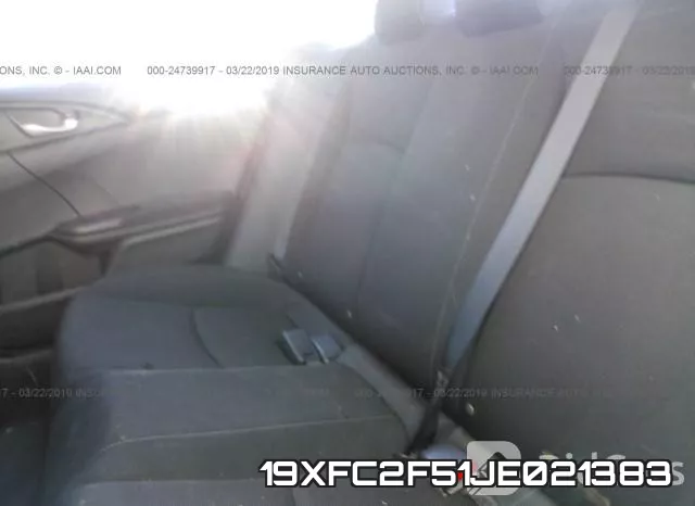 19XFC2F51JE021383 фото 9