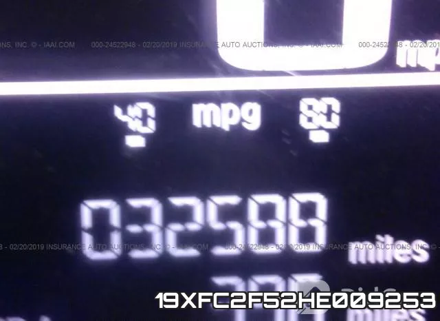 19XFC2F52HE009253 фото 8