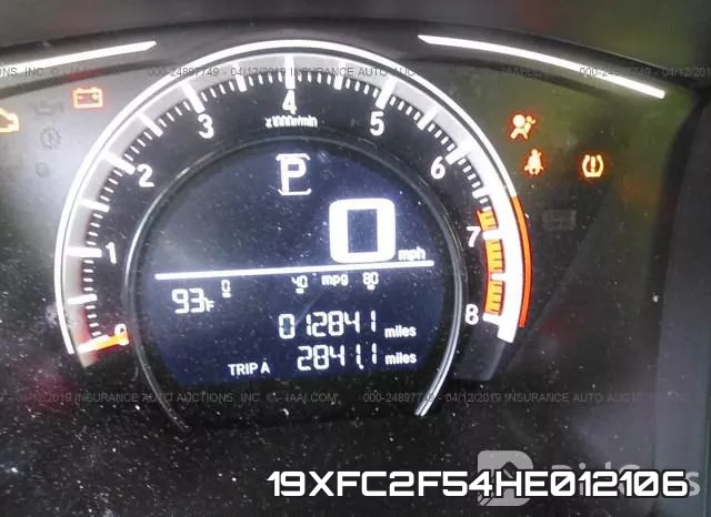19XFC2F54HE012106 фото 8