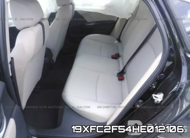 19XFC2F54HE012106 фото 9