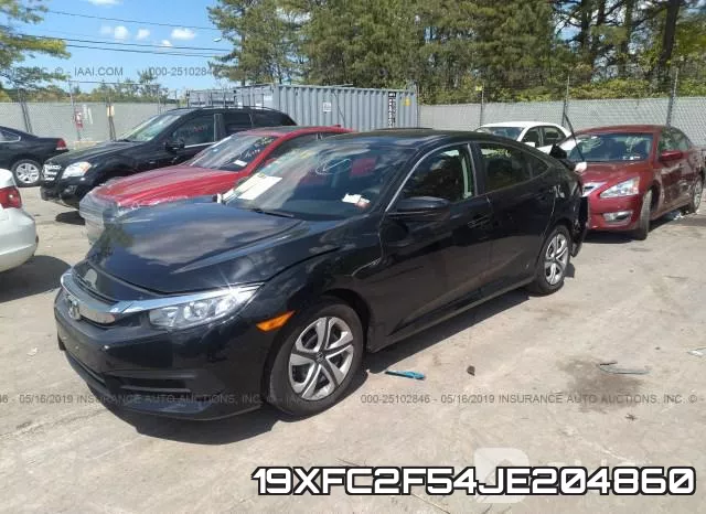 19XFC2F54JE204860 фото 3