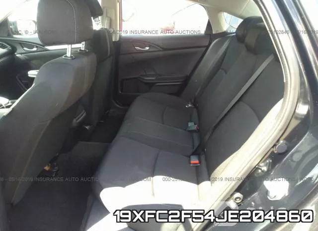 19XFC2F54JE204860 фото 9