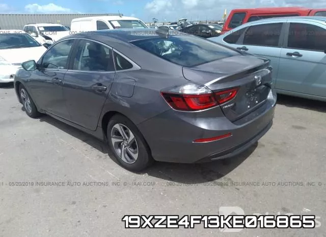 19XZE4F13KE016865 фото 4