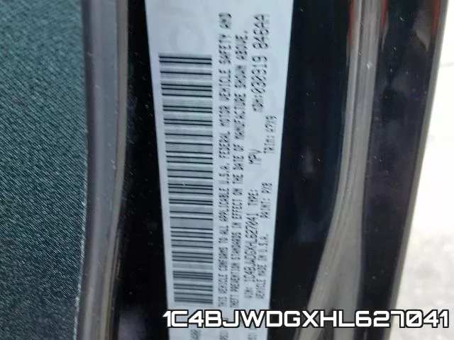 1C4BJWDGXHL627041 фото 2