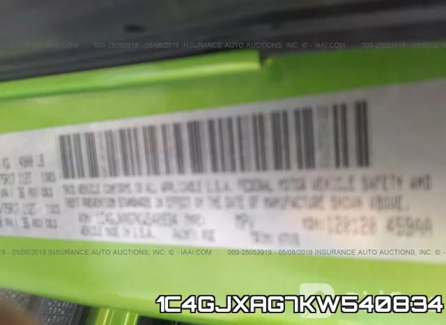 1C4GJXAG7KW540834 фото 10