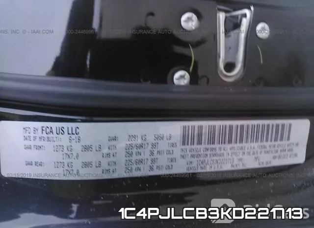1C4PJLCB3KD221713 фото 10