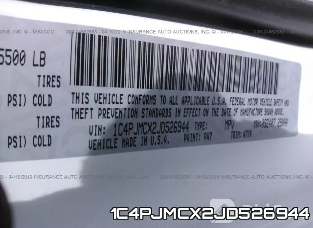 1C4PJMCX2JD526944 фото 10