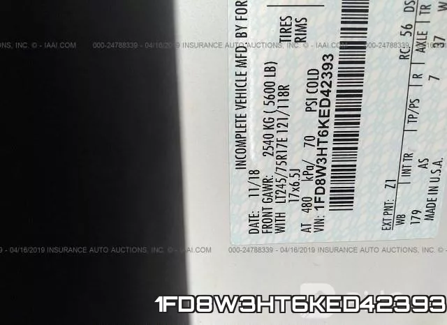 1FD8W3HT6KED42393 фото 10