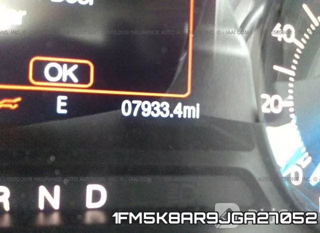 1FM5K8AR9JGA27052 фото 8