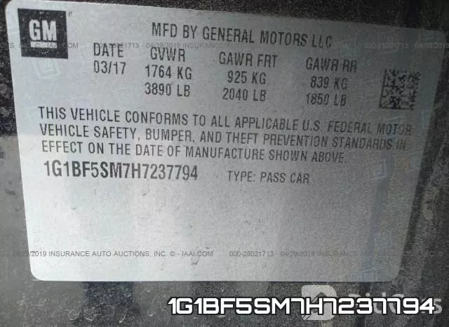 1G1BF5SM7H7237794 фото 10