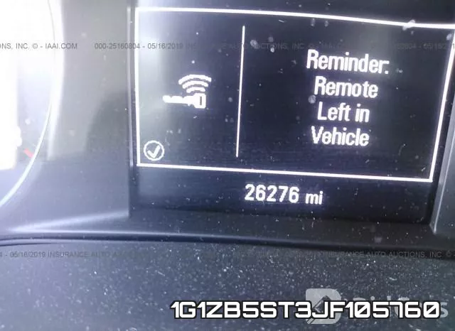 1G1ZB5ST3JF105760 фото 8
