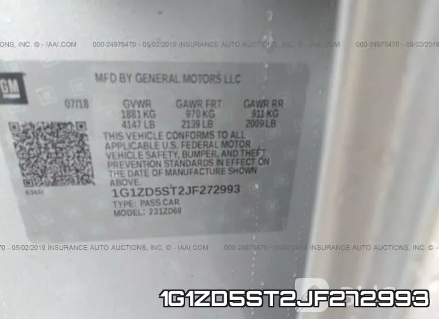 1G1ZD5ST2JF272993 фото 10