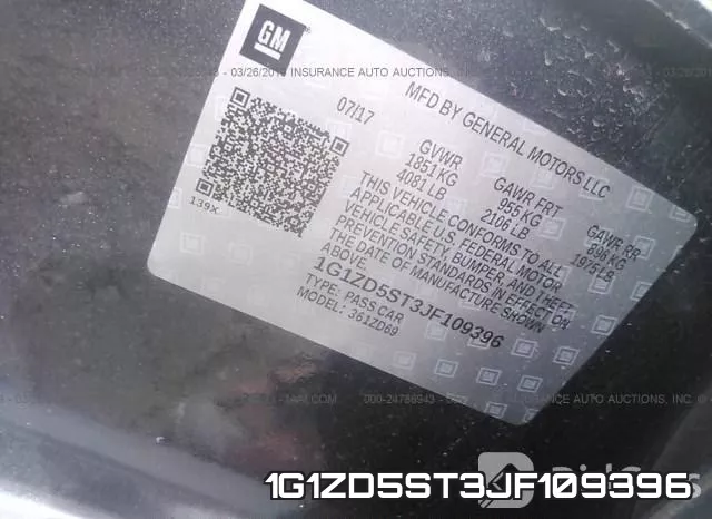 1G1ZD5ST3JF109396 фото 10