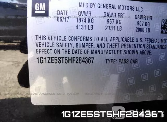1G1ZE5ST5HF284367 фото 10