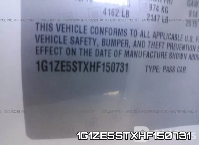 1G1ZE5STXHF150731 фото 10