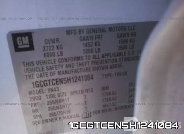 1GCGTCEN5H1241084 фото 10