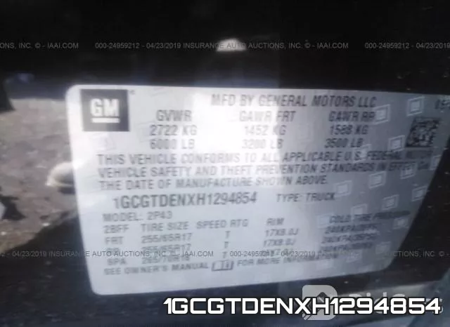 1GCGTDENXH1294854 фото 10