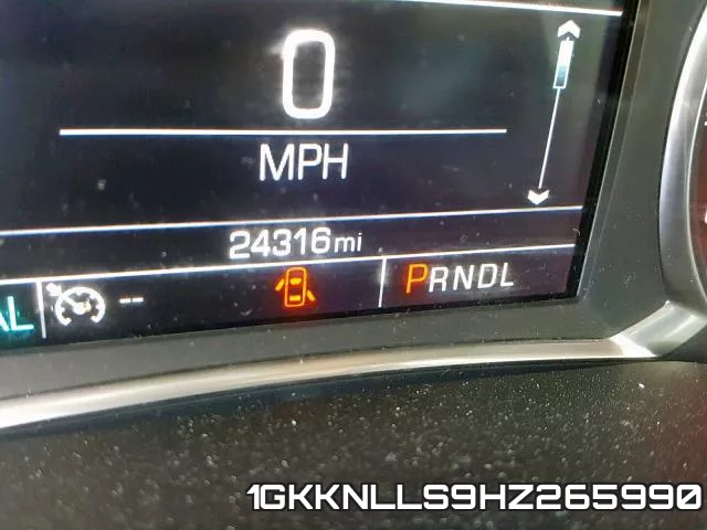 1GKKNLLS9HZ265990 фото 9