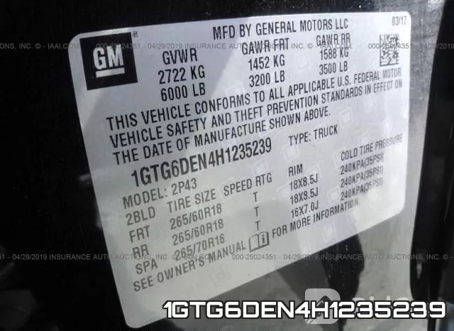 1GTG6DEN4H1235239 фото 10