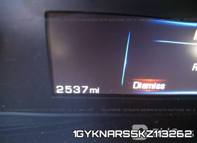 1GYKNARS5KZ113262 фото 8