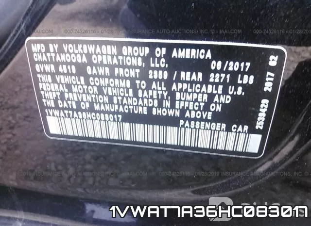 1VWAT7A36HC083017 фото 10