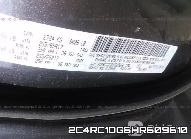 2C4RC1DG6HR609610 фото 10