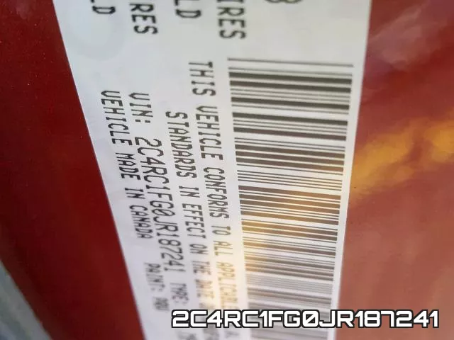 2C4RC1FG0JR187241 фото 2