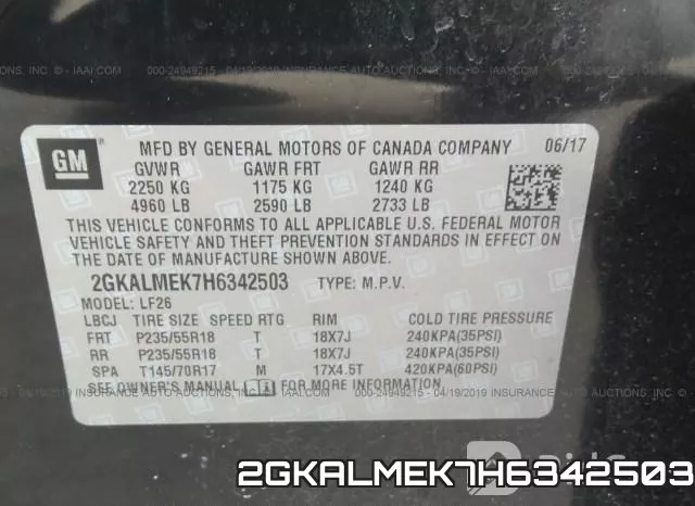 2GKALMEK7H6342503 фото 10