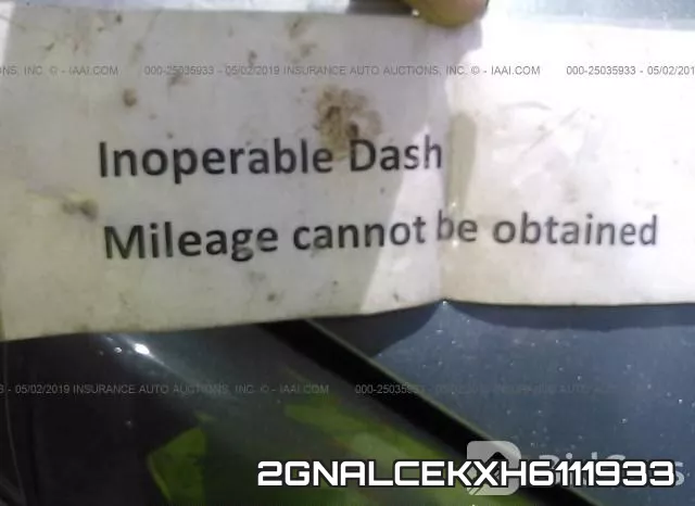 2GNALCEKXH6111933 фото 8