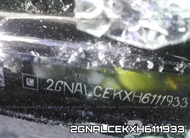 2GNALCEKXH6111933 фото 10