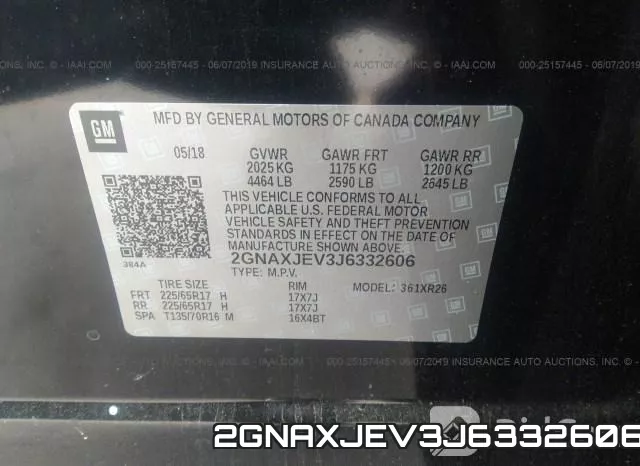 2GNAXJEV3J6332606 фото 10