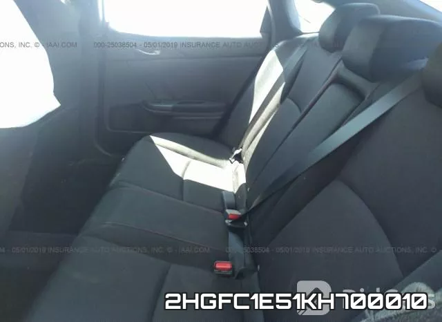 2HGFC1E51KH700010 фото 9