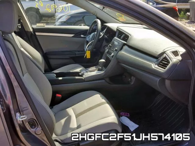 2HGFC2F51JH574105 фото 6