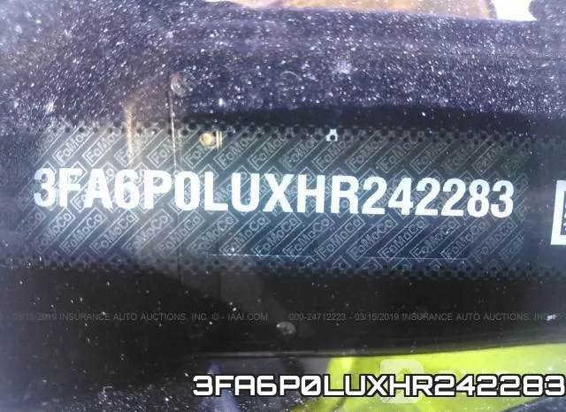 3FA6P0LUXHR242283 фото 9