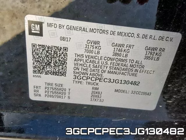 3GCPCPEC3JG130482 фото 2