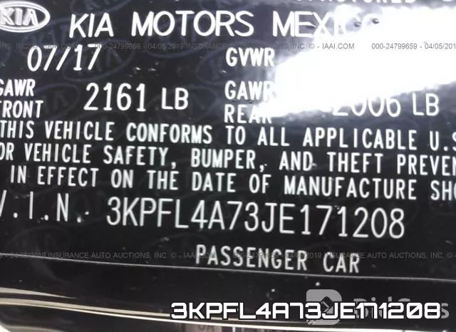 3KPFL4A73JE171208 фото 10