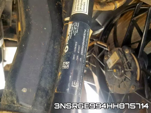 3NSRGE994HH875714 фото 2