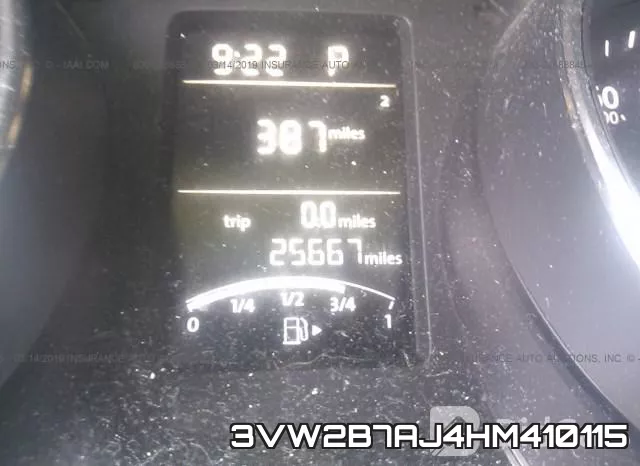 3VW2B7AJ4HM410115 фото 8