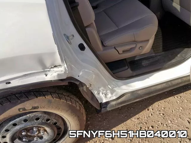 5FNYF6H51HB040010 фото 10