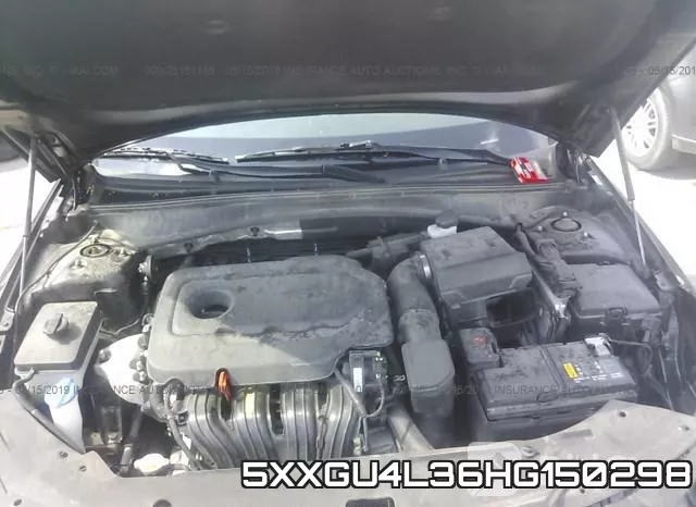 5XXGU4L36HG150298 фото 2