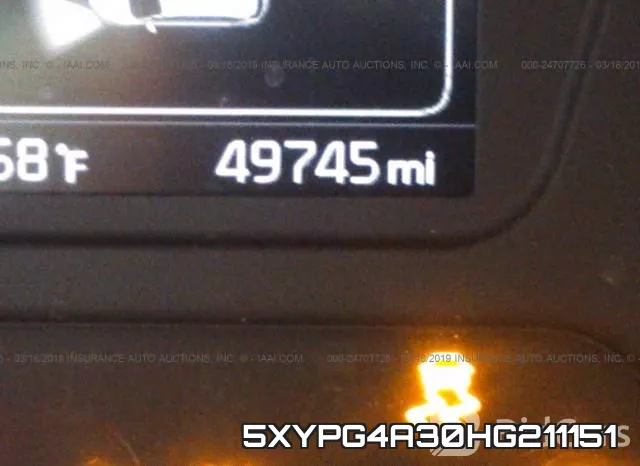 5XYPG4A30HG211151 фото 8