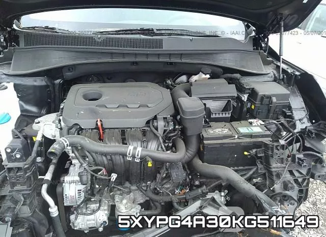 5XYPG4A30KG511649 фото 2