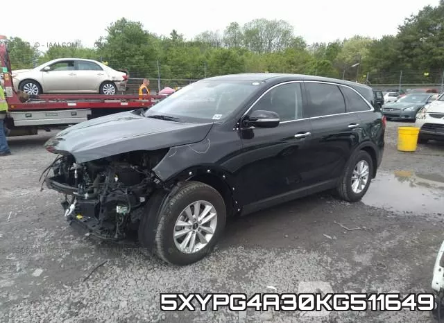 5XYPG4A30KG511649 фото 3