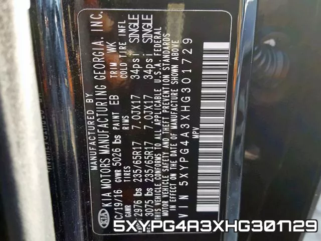 5XYPG4A3XHG301729 фото 2