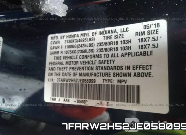 7FARW2H52JE058099 фото 10