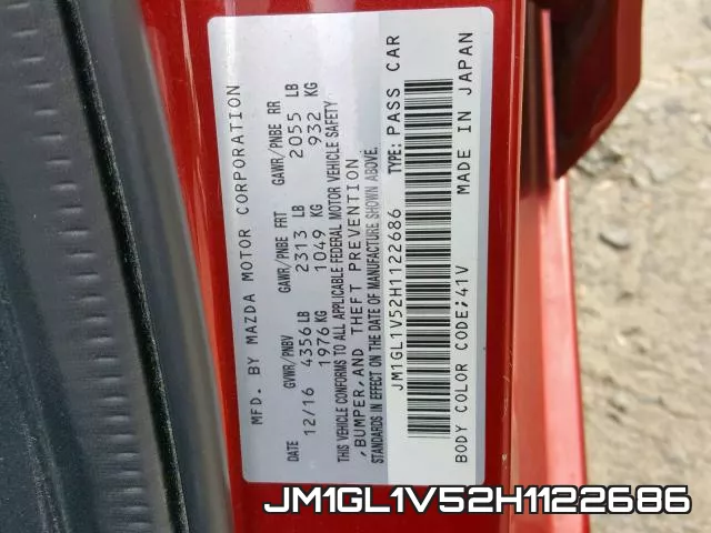 JM1GL1V52H1122686 фото 2