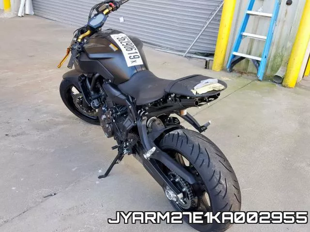 JYARM27E1KA002955 фото 4