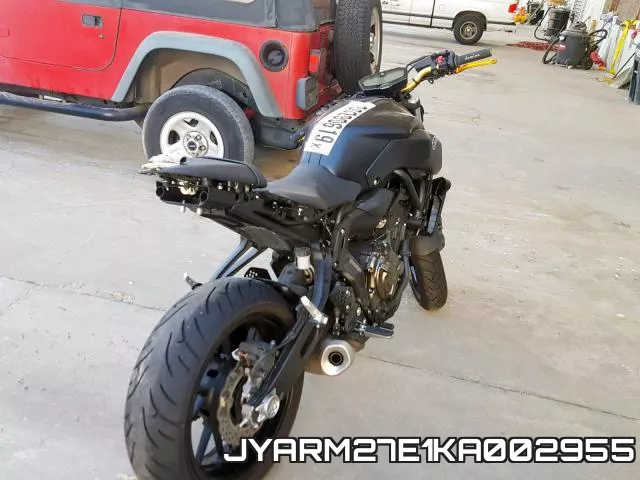 JYARM27E1KA002955 фото 5