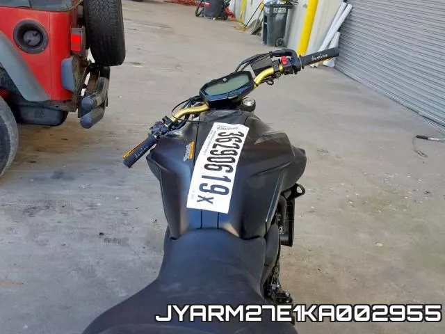 JYARM27E1KA002955 фото 6