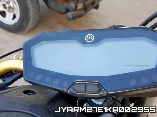 JYARM27E1KA002955 фото 9